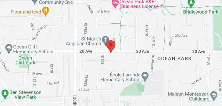map of 12960 20 AVENUE